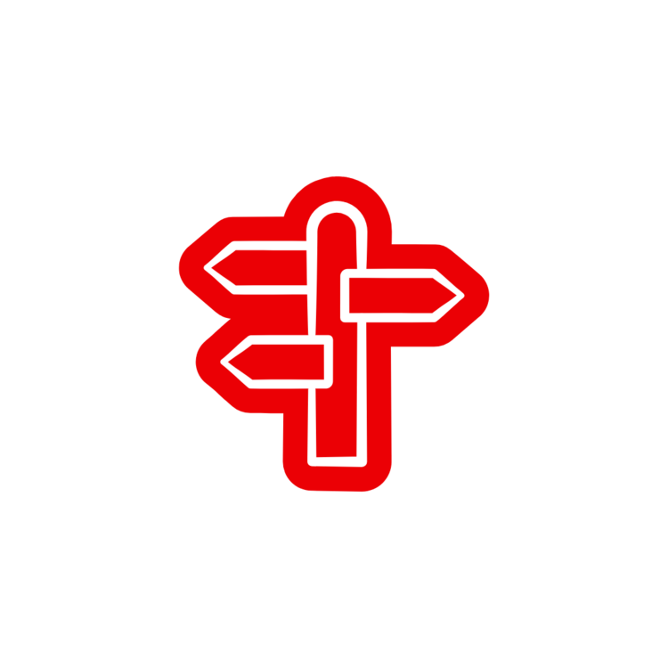 Symbol Anreise