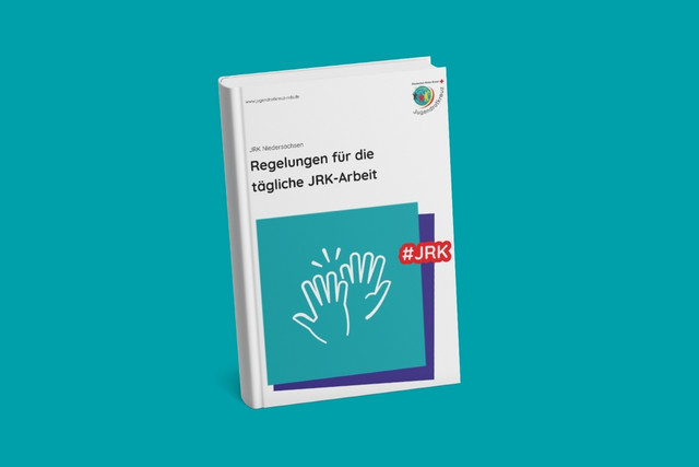 Das Deckblatt für die Ordnung des Jugendrotkreuz Niedersachsen