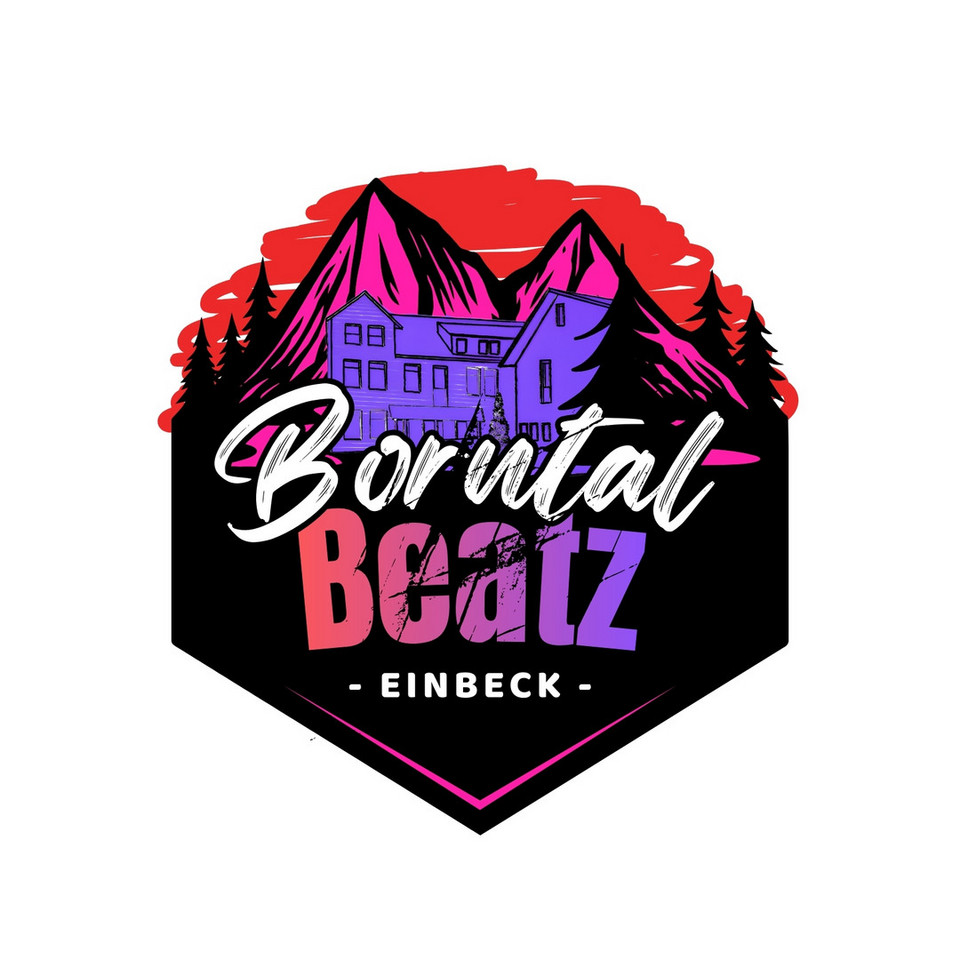 Nachtorientierungslauf - Logo Borntal Beatz Logo des Nachtorientierungslauf mit dem Motto "Borntal Beatz"